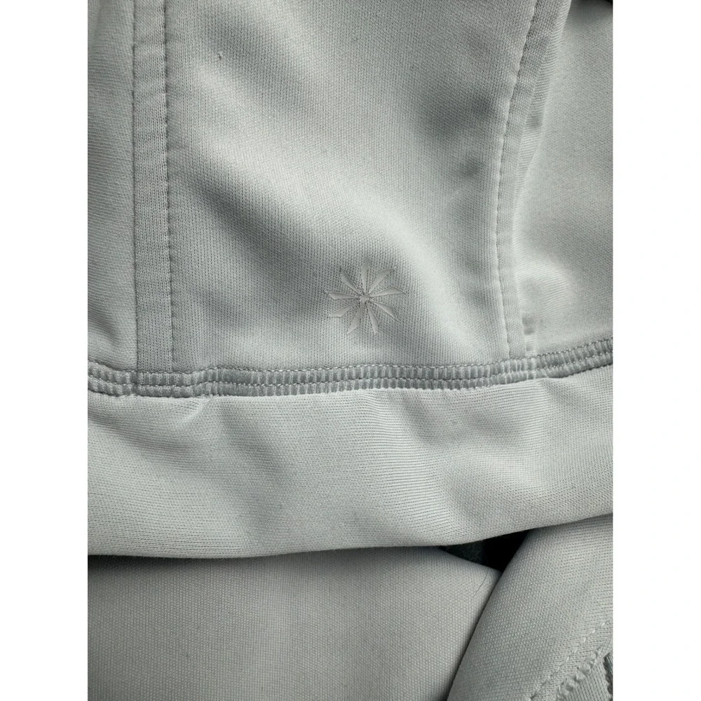 Athleta Women's Gray Full Zip‎ Hooded Athletic Jacket Size S